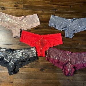 Victoria’s Secret panty bundle, 5 pairs, Size XL, tags remove, never worn